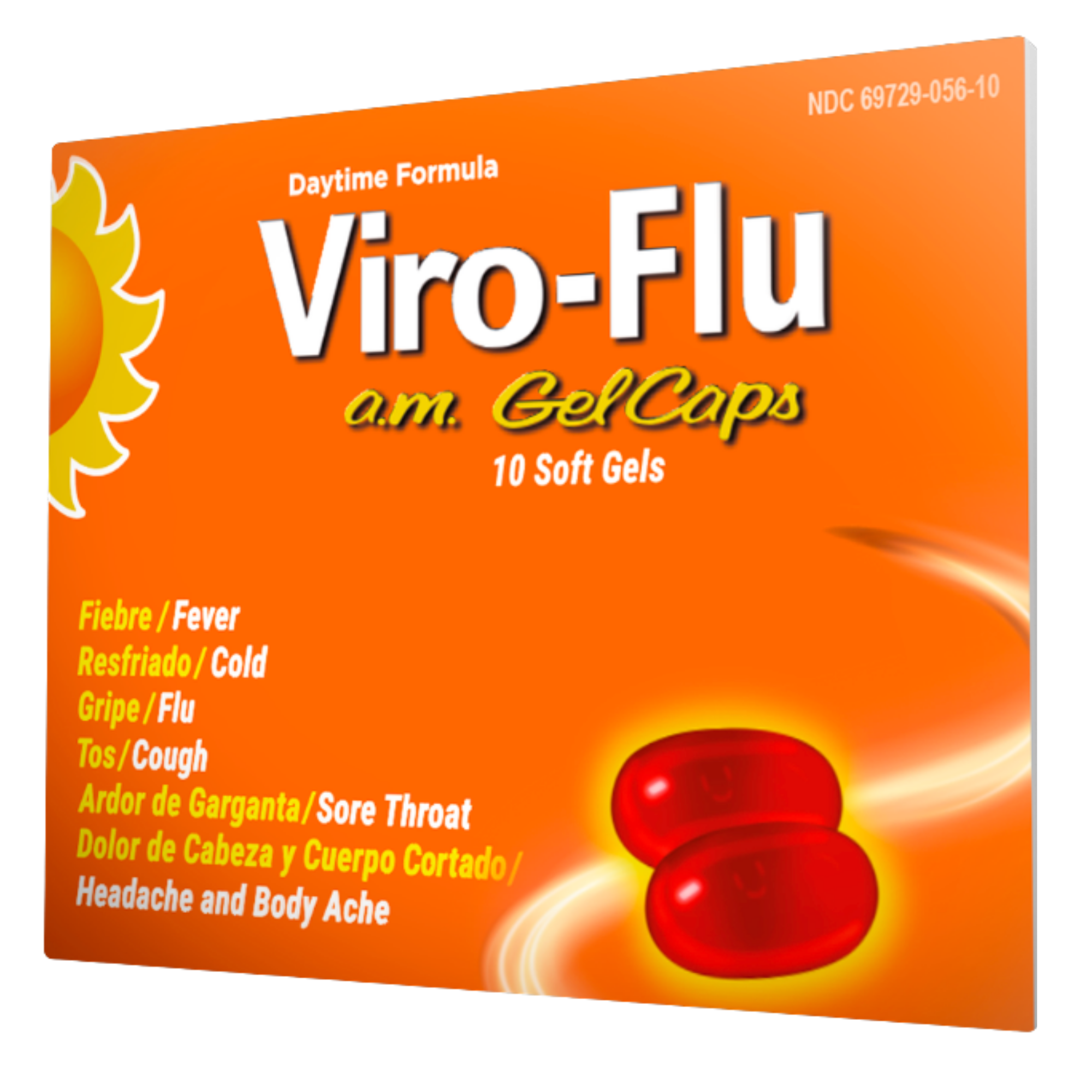 Viro-Flu a.m. — Daytime Formula soft gels
